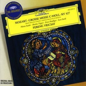莫札特：Ｃ小調彌撒KV427 (CD)<br>弗利克賽指揮柏林廣播交響樂團<br>Mozart: Great Mass in C minor示意圖